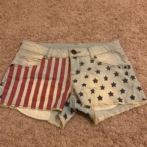 American Flag Shorts
